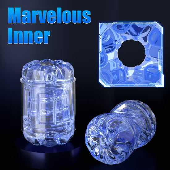 Male Masturbator Machine Automatic Telescopic Vagina Masturbation Self-Care Toy for Men 12cm Thrusting High Speed