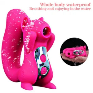 Rose Red Vibrator Silicone Clit Sucking Vibrator