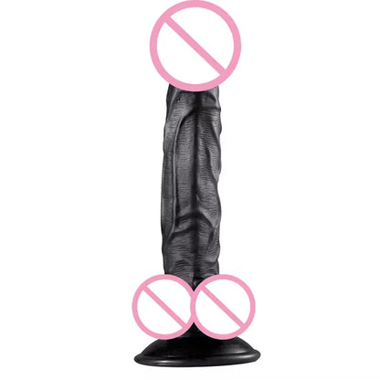 Female Masturbator Pseudopenis Telescopic Liquid Silicone Big Rubber Penis Dildo